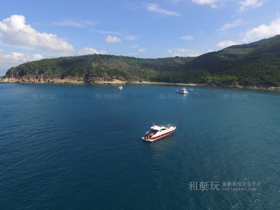 三亞旅游游艇租賃，三亞港至三亞角航線